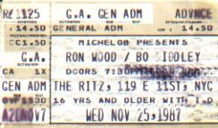 Ron Wood/ Bo Diddley